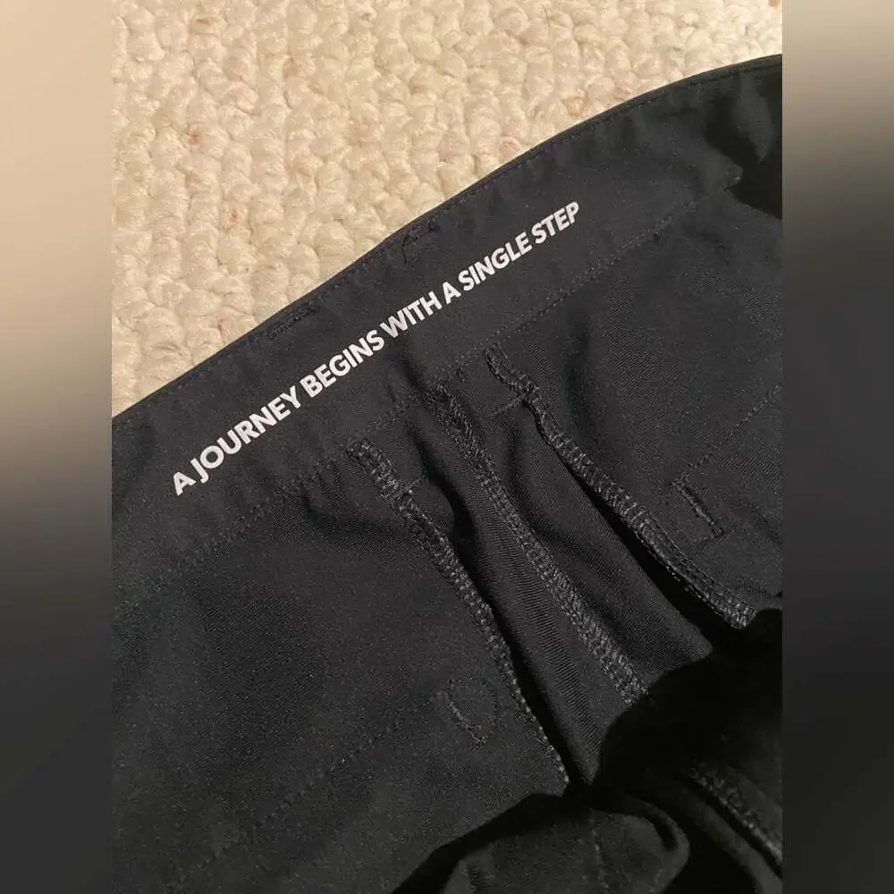RHONE Black Athletic Trousers Sz 31